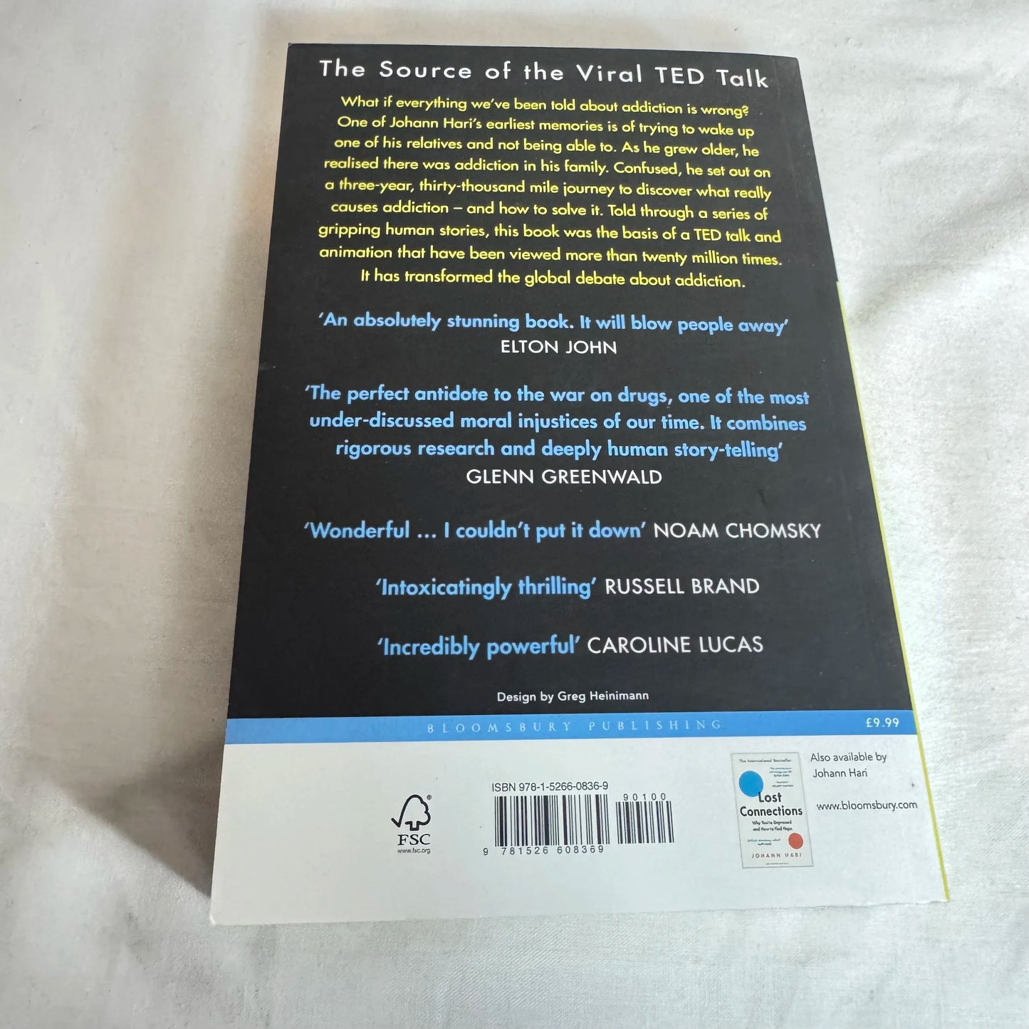 Chasing the Scream : The Search for the Truth About Addiction - Johann Hari