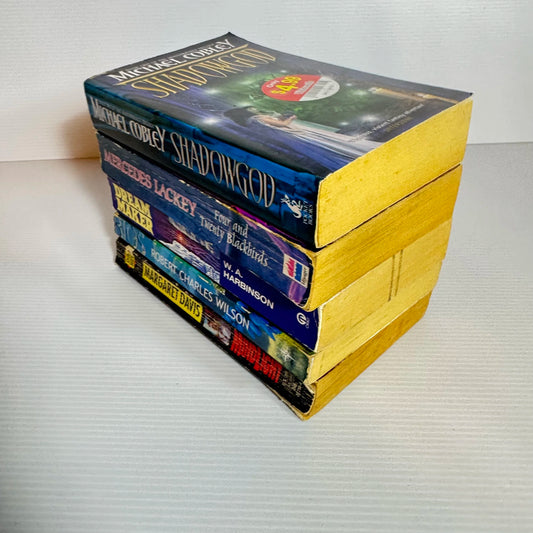 Science Fiction Vintage Book Bundle x 5 Books : Various Authors (Vintage 1991-2003) (2091)