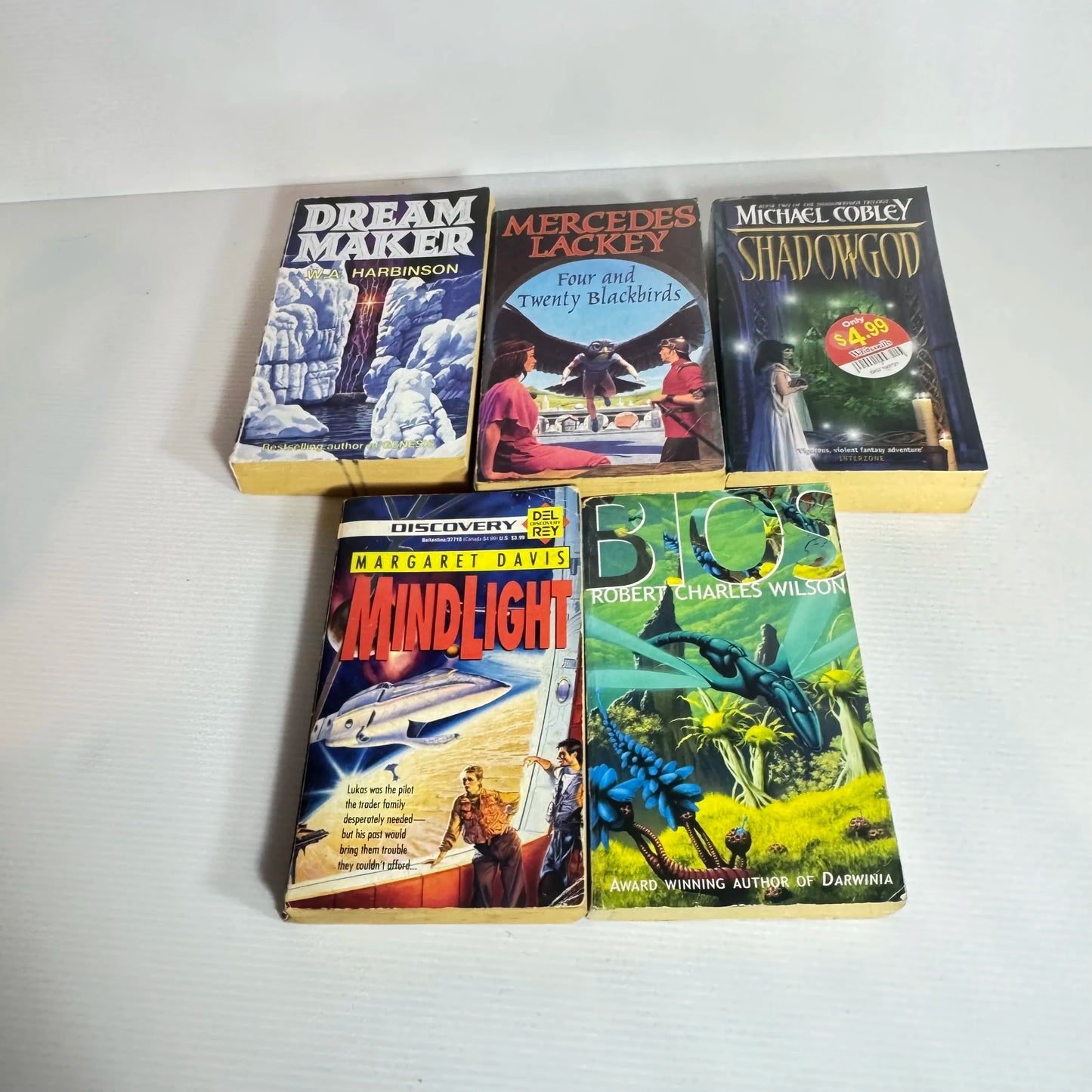 Science Fiction Vintage Book Bundle x 5 Books : Various Authors (Vintage 1991-2003) (2091)
