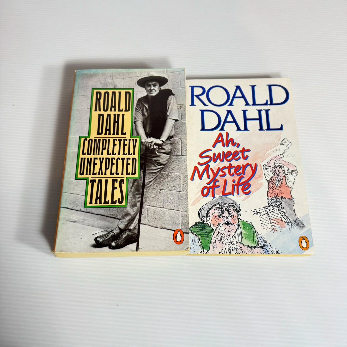 Roald Dahl Book Bundle x 2 : Ah, Sweet Mystery of Life & Completely Unexpected Tales (2058)