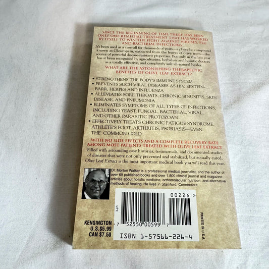 Olive Leaf Extract - Dr. Morton Walker