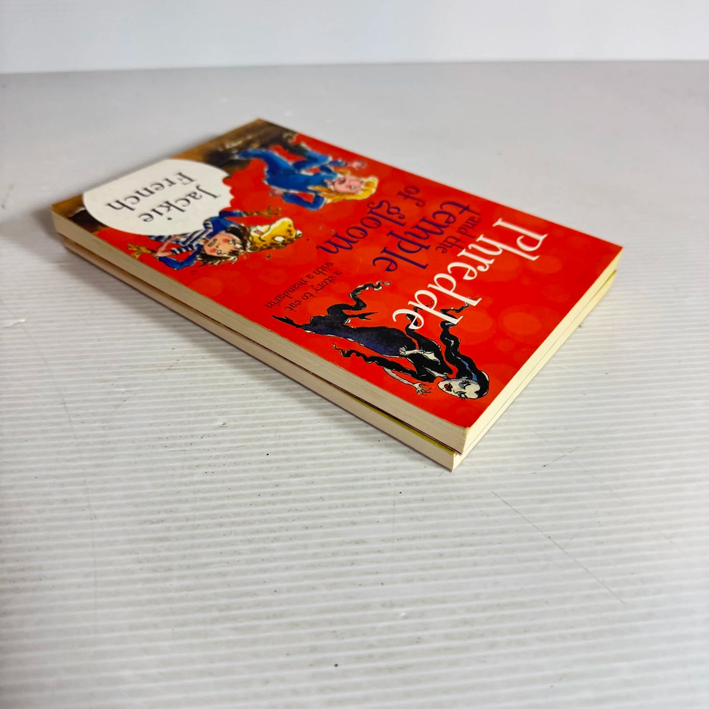 Jackie French Book Bundle x 2 - Phredde and the Temple of Gloom & Phredde and the Ghostly Underpants
