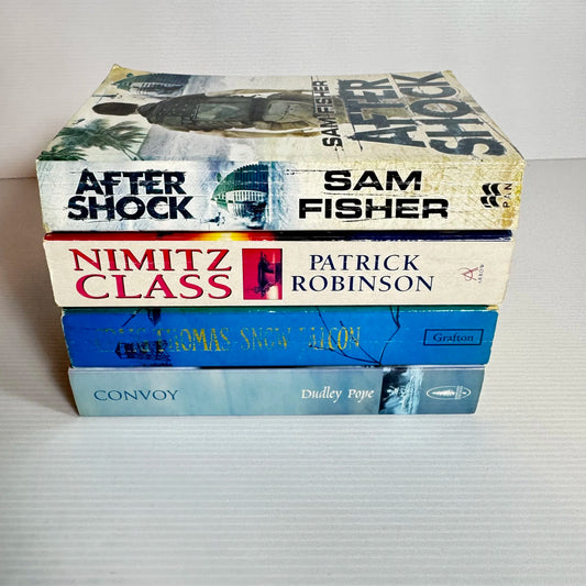 Military/Action Book Bundle x 4 Books : Various Authors (2025)