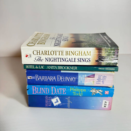 Contemporary Fiction Book Bundle x 5 Books : Various Authors (2084)