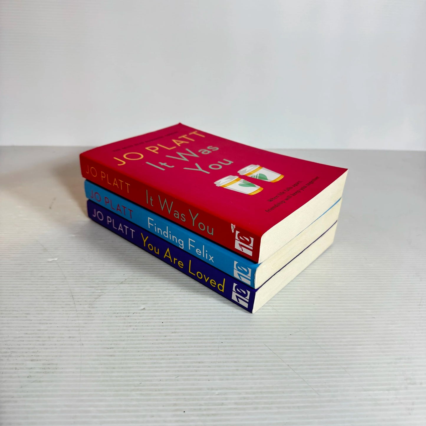Jo Platt Book Bundle x 3 - It Was You, Finding Felix & You are Loved