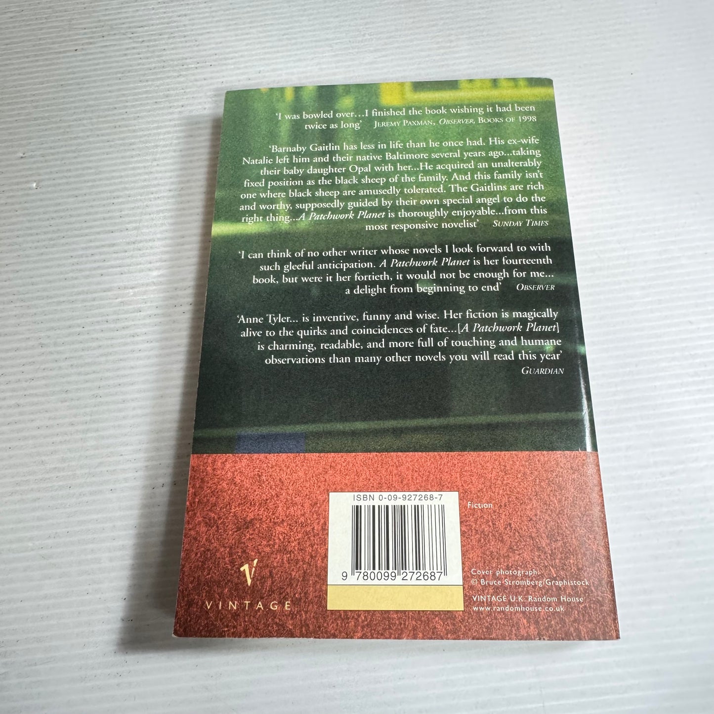 A Patchwork Planet - Anne Tyler