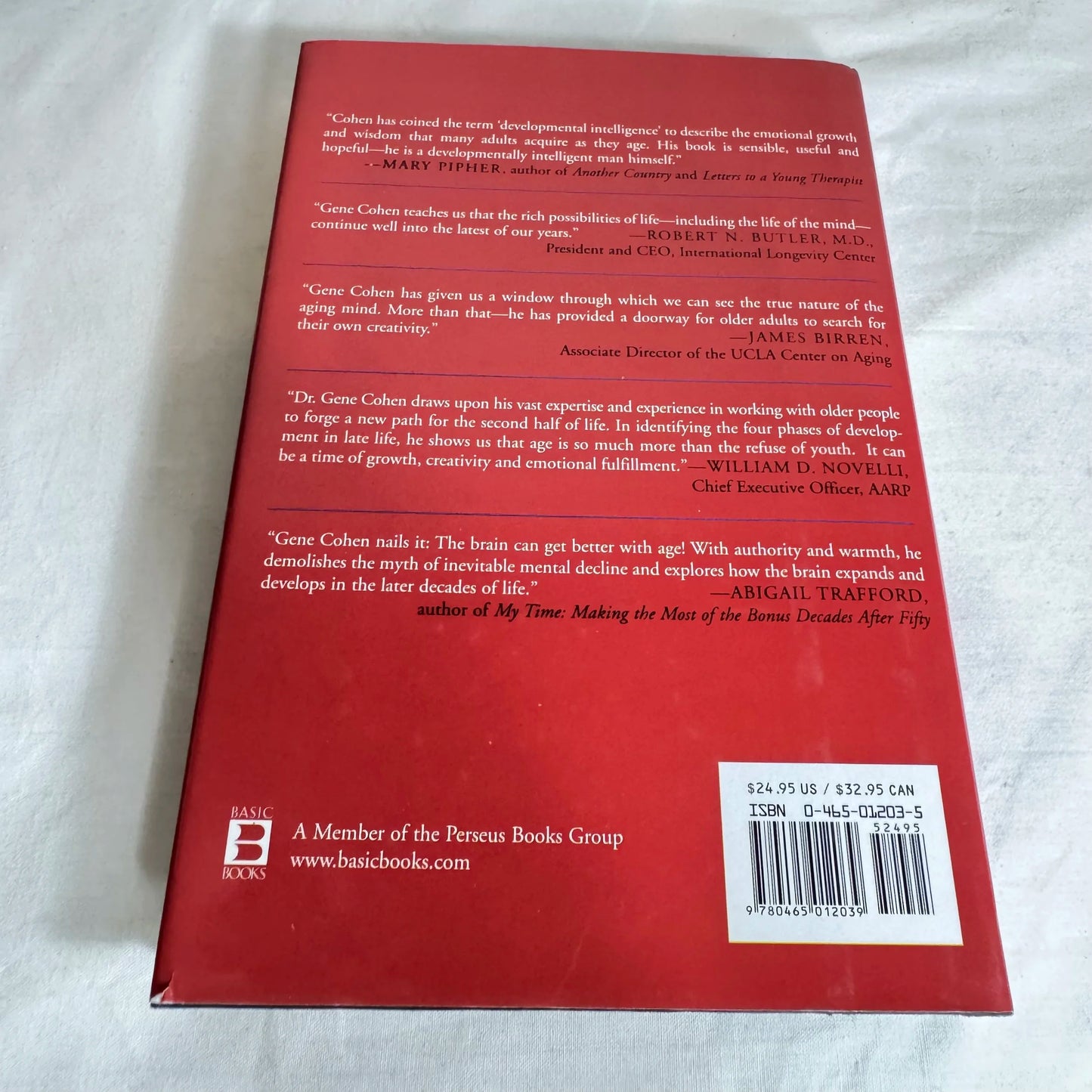 The Mature Mind : The Positive Power of the Aging Brain - Gene D. Cohen