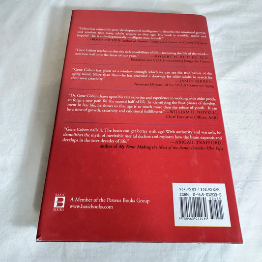 The Mature Mind : The Positive Power of the Aging Brain - Gene D. Cohen