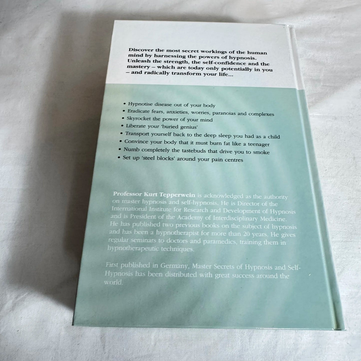 Master Secrets of Hypnosis & Self-Hypnosis - Prof. Kurt Tepperwein
