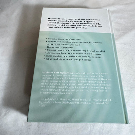 Master Secrets of Hypnosis & Self-Hypnosis - Prof. Kurt Tepperwein