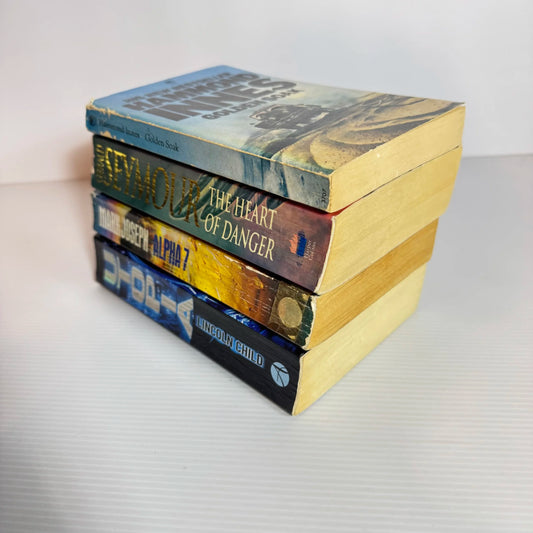 Action/Adventure Book Bundle x 4 Books : Various Authors (2068)