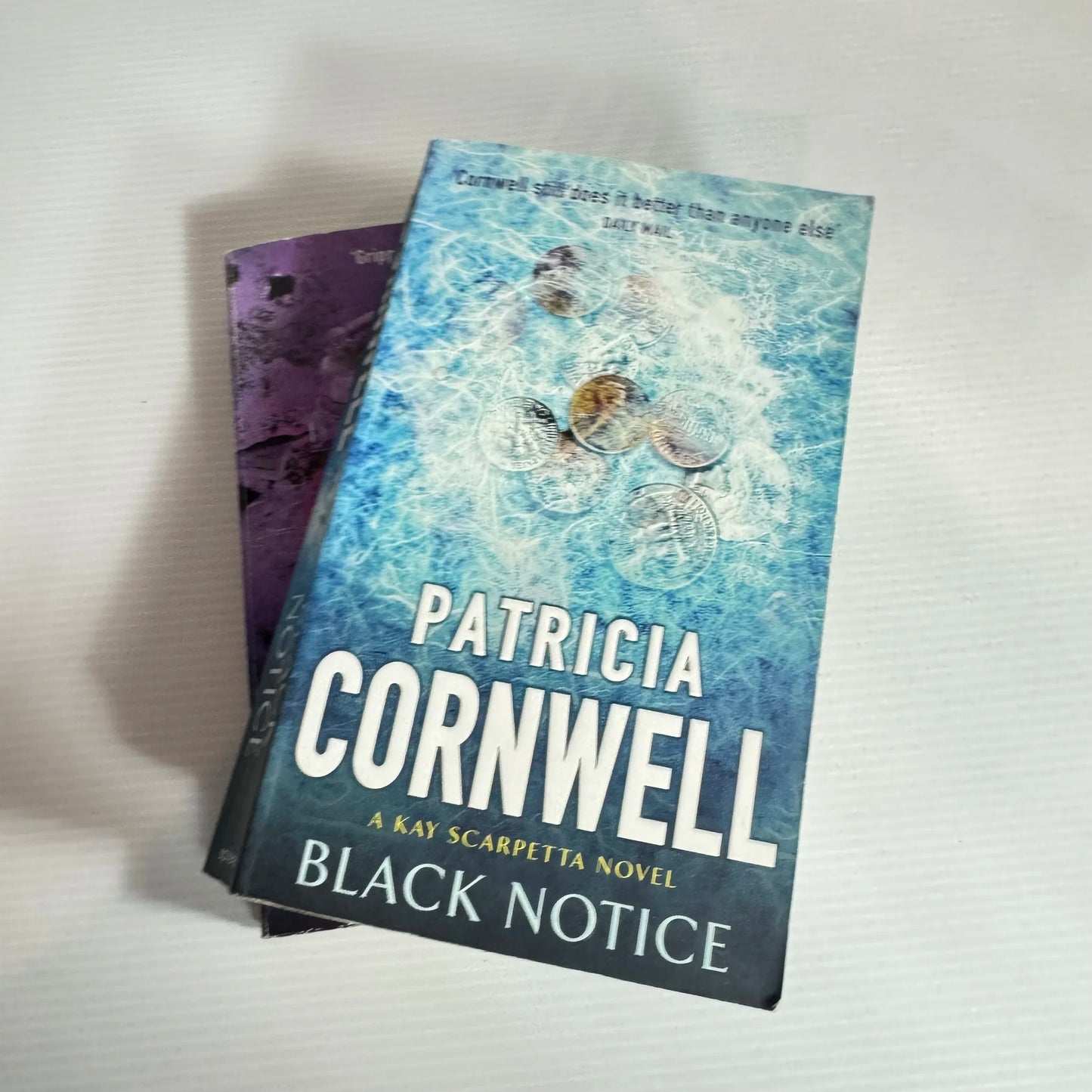 Patricia Cornwell Book Bundle x 2 Books : From Potter's Field & Black Notice (2135)