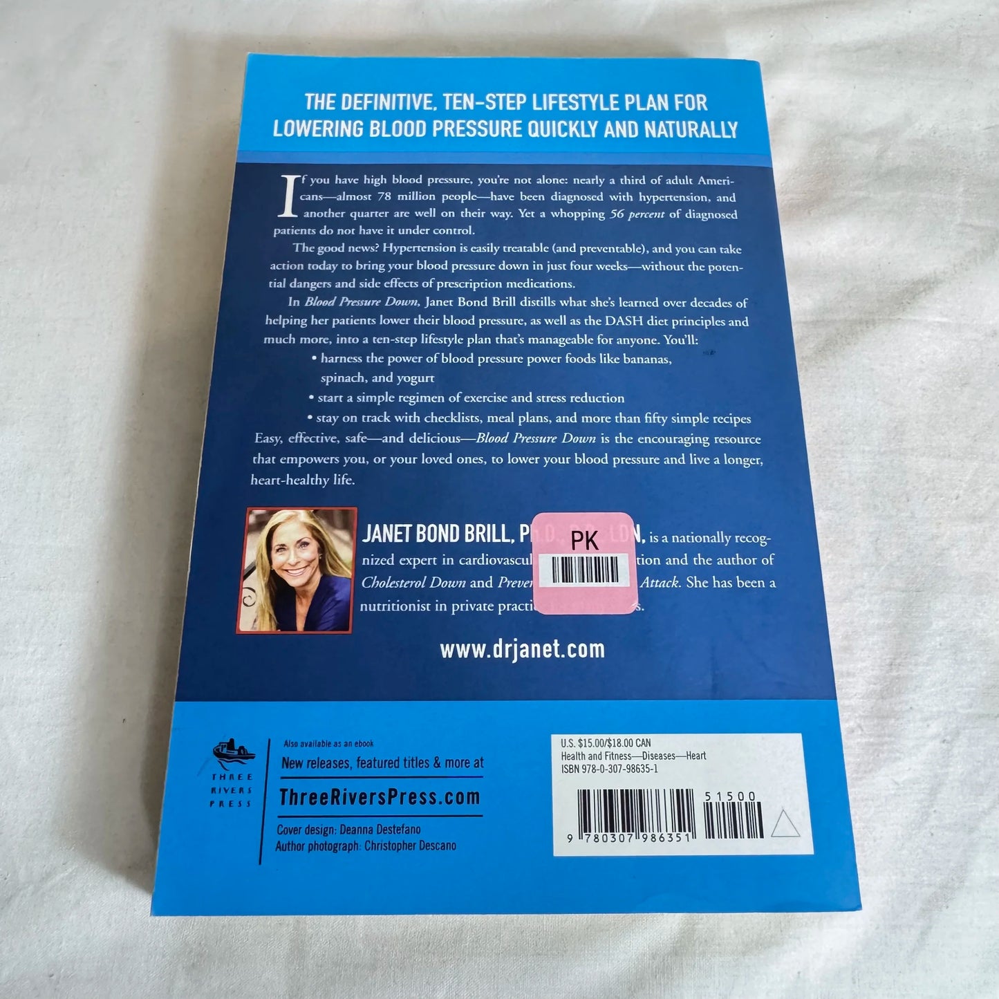 Blood Pressure Down - Janet Bond Brill