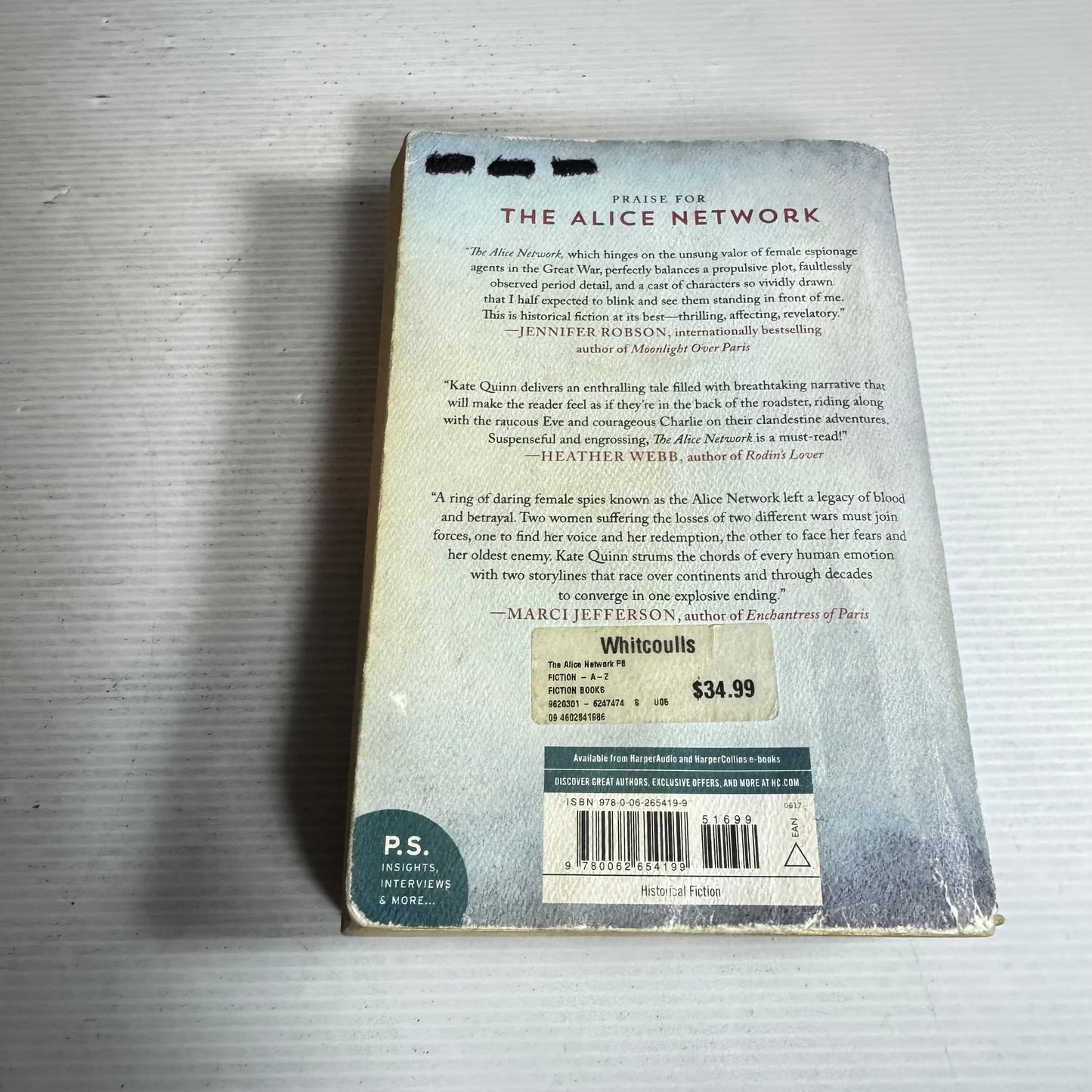 The Alice Network - Kate Quinn