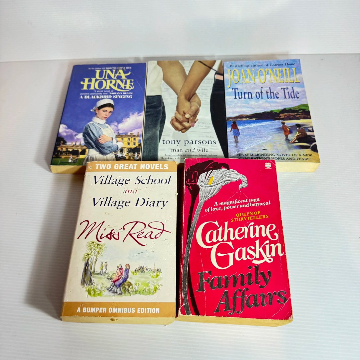 Domestic Fiction Book Bundle x 5 Books Various Authors (2088)