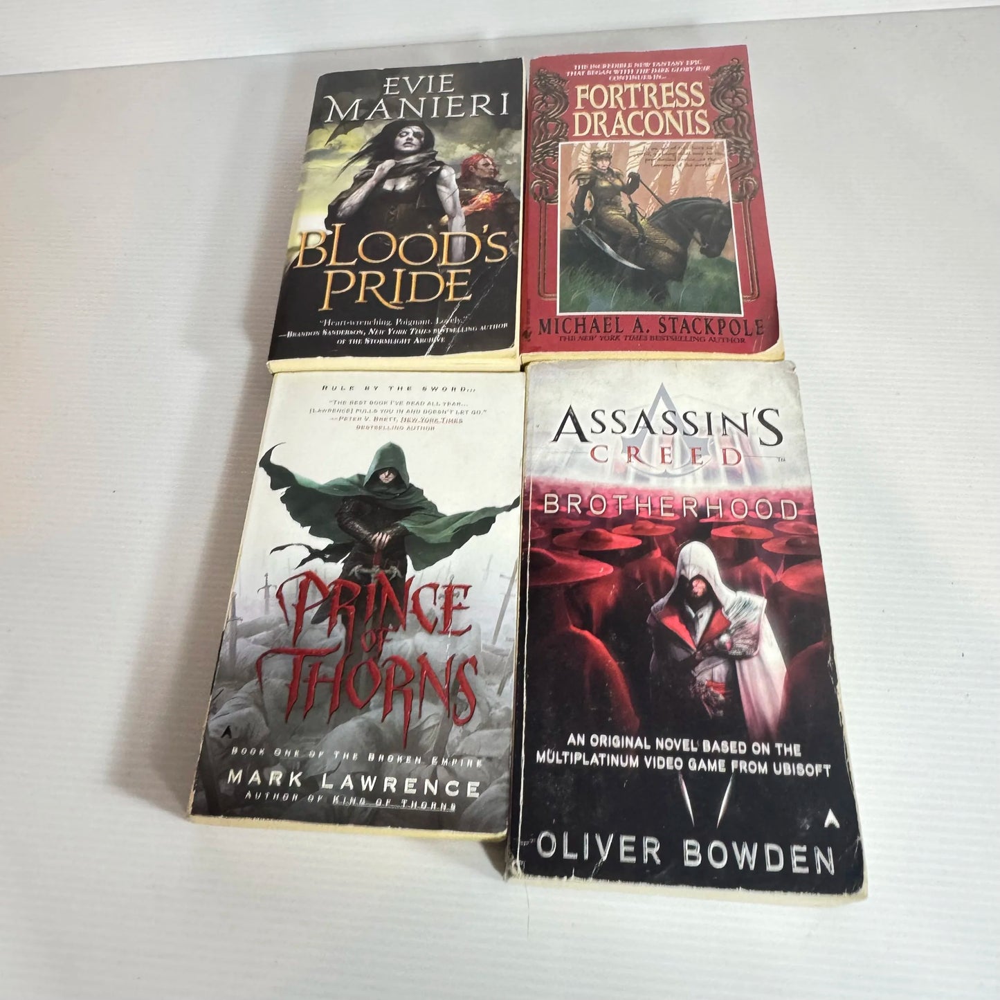 Historical Fantasy Book Bundle x 4 Books : Various Authors (2077)