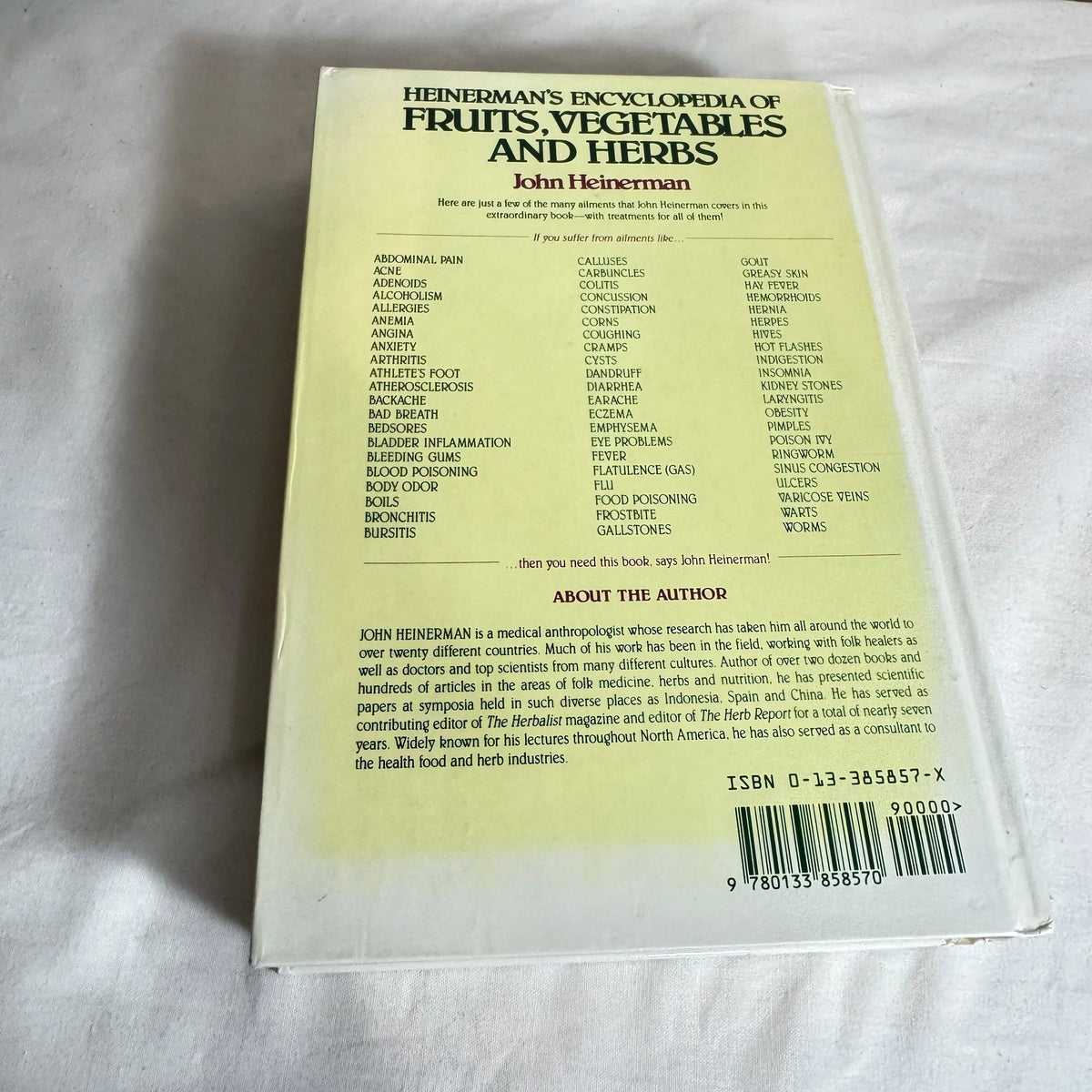 Heinerman's Encyclopedia of Fruits, Vegetables, and Herbs - John Heinerman