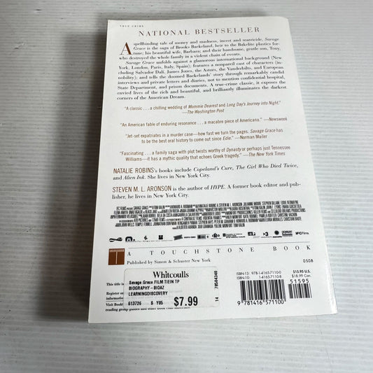 Savage Grace - Natalie Robins and Steven M. L. Aronson