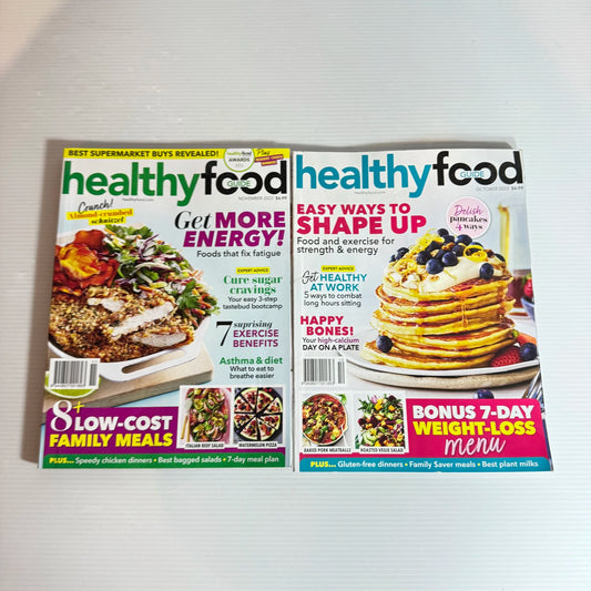 Health Food Guide Magazine Bundle x2