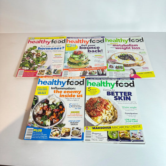 Healthy Food Guide Magazine Bundle x5