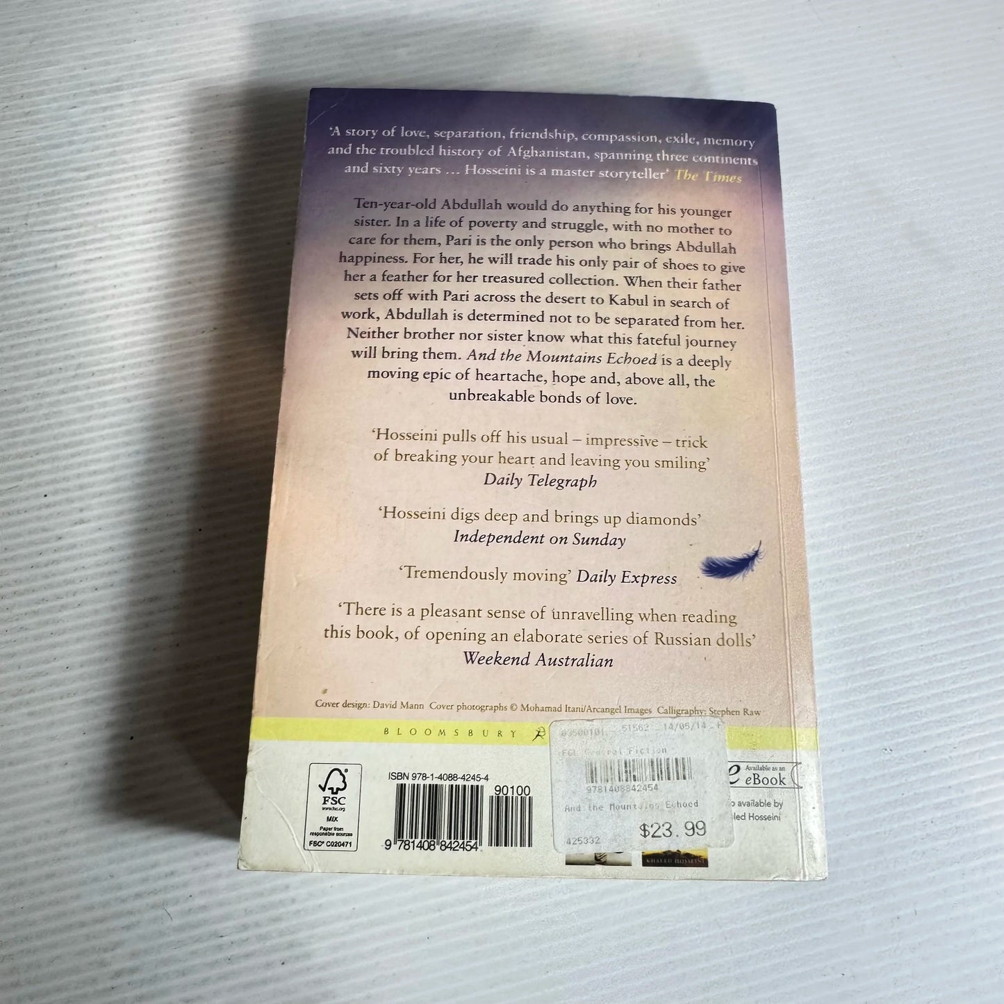 And The Mountains Echoed - Khaled Hosseini