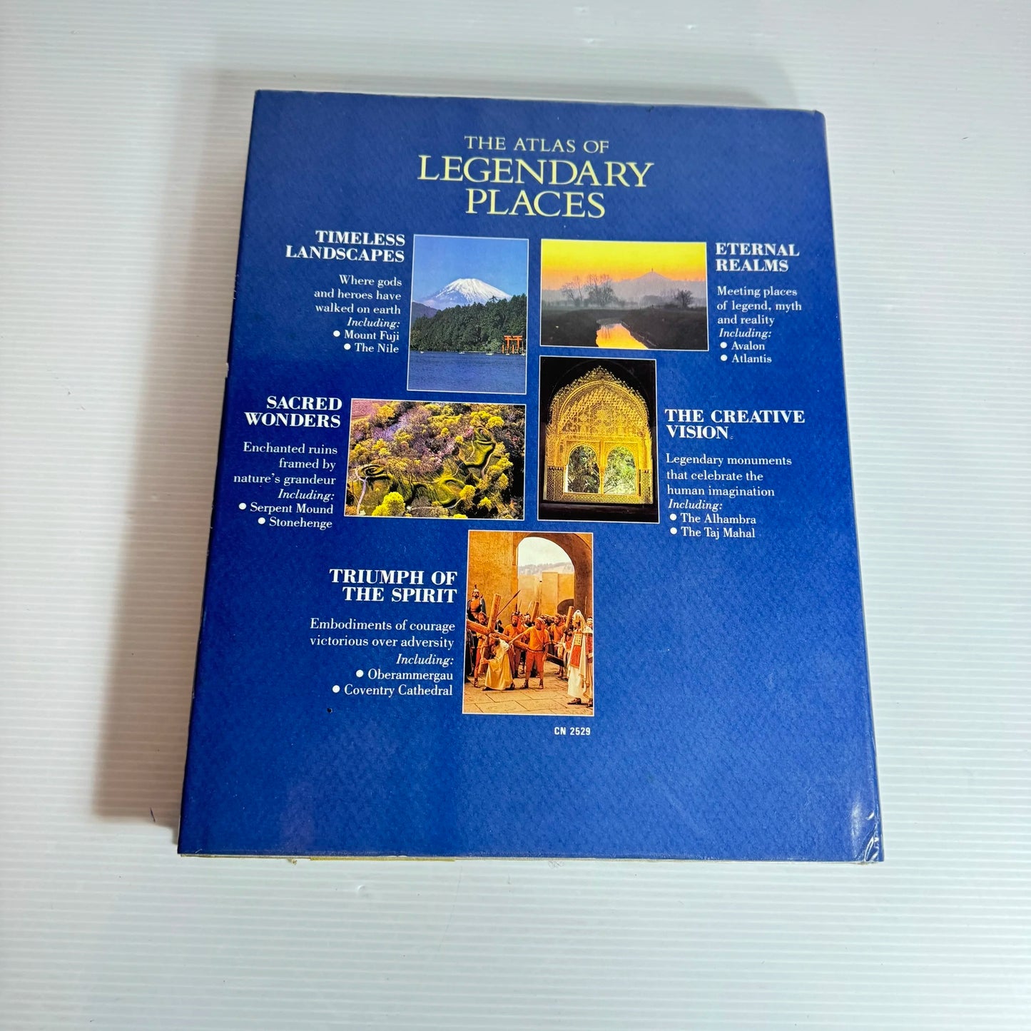 The Atlas of Legendary Places - James Harpur & Jennifer Westwood
