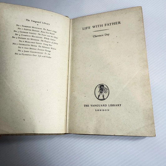 Life With Father (The vanguard Library No. 10) - Clarence Day (Vintage 1952)