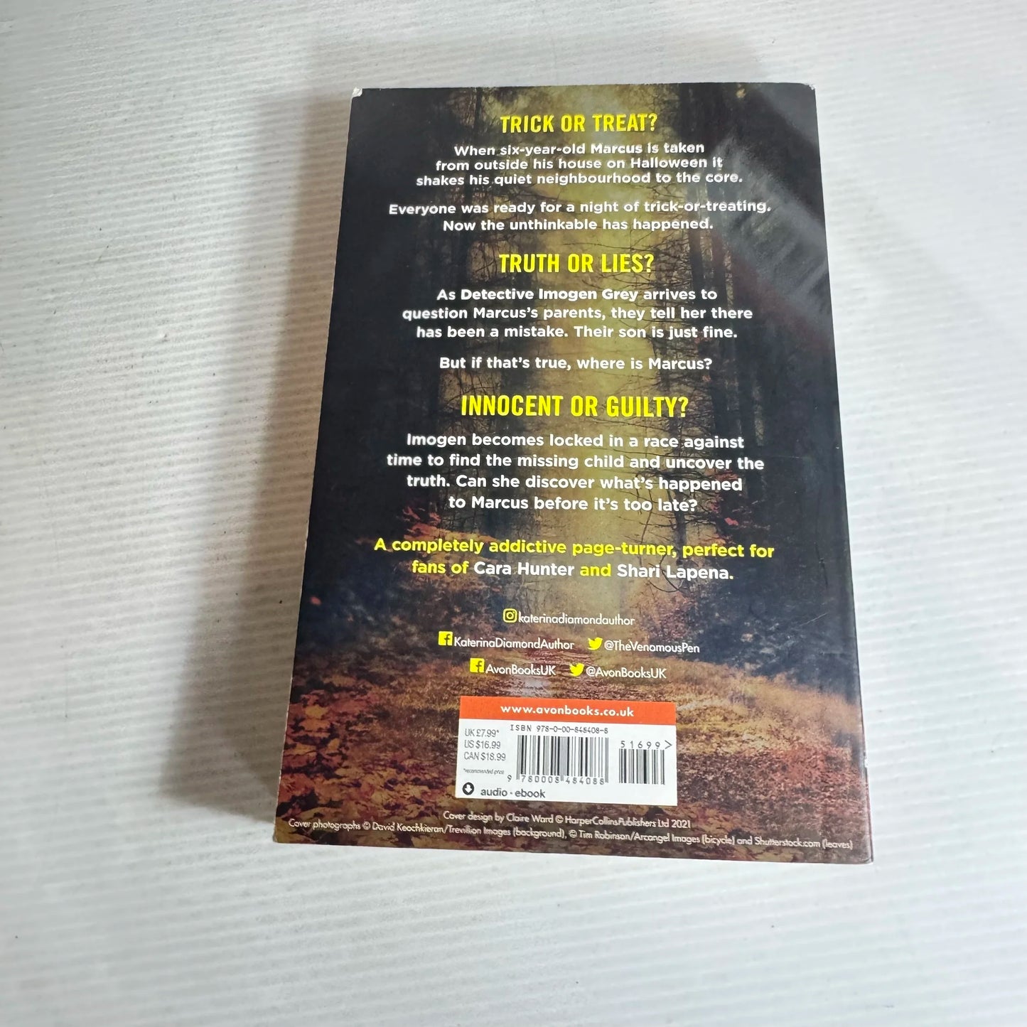 Tick or Treat - Katerina Diamond