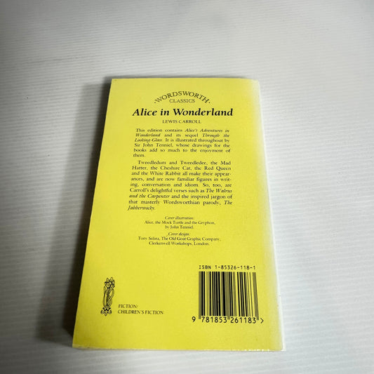 Alice In Wonderland And Through The Looking-Glass - Lewis Carroll (Wordsworth Classics)