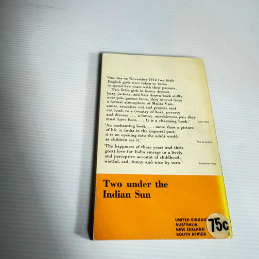 Two Under The Indian Sun - Jon And Rumer Godden (Vintage 1966)