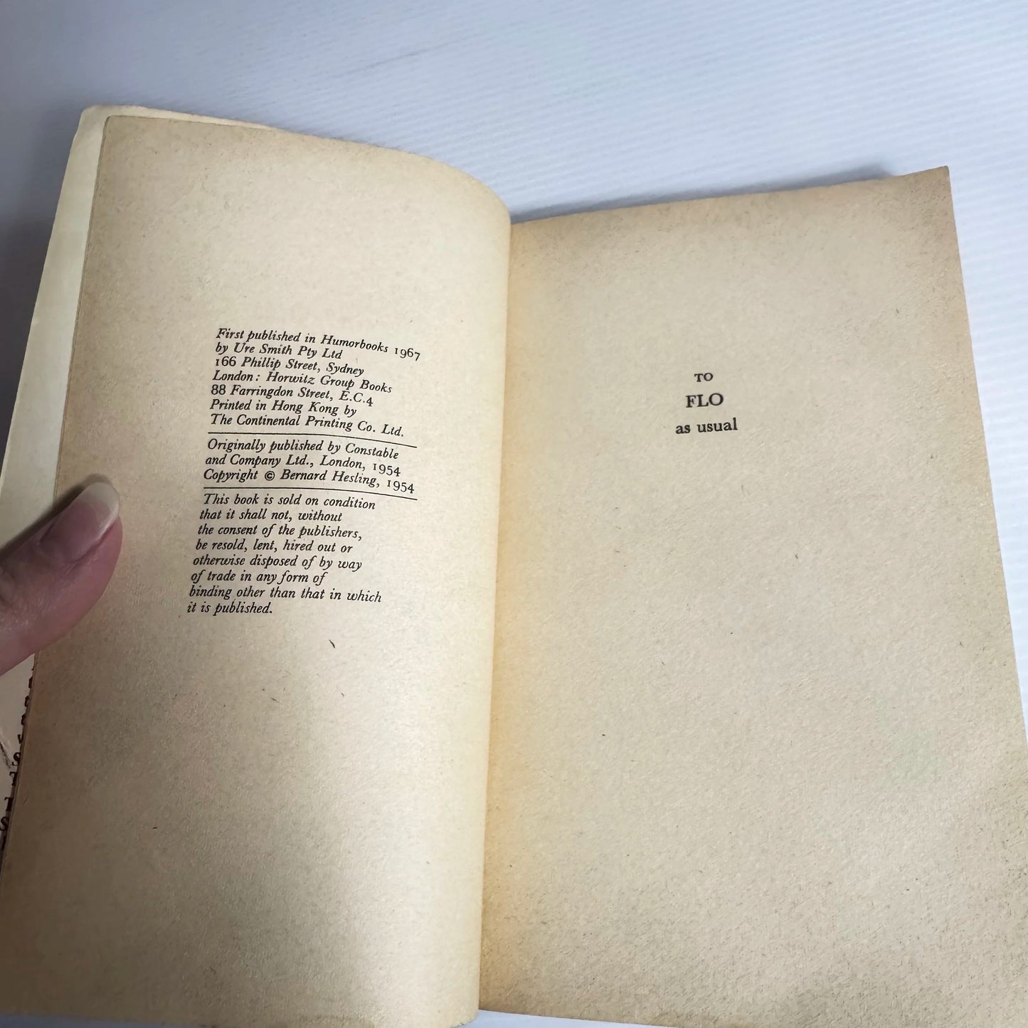 Little & Orphan - Bernard Hesling (Vintage 1967)