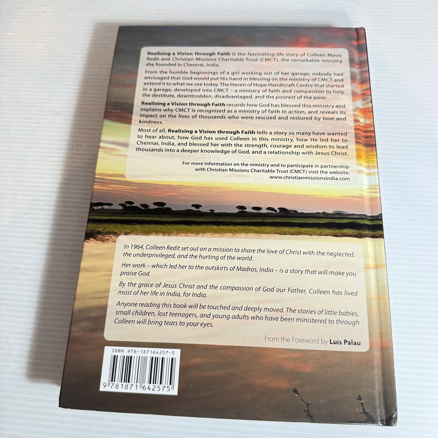 Realising a Vision through Faith : The Autobiography of Colleen M. Redit