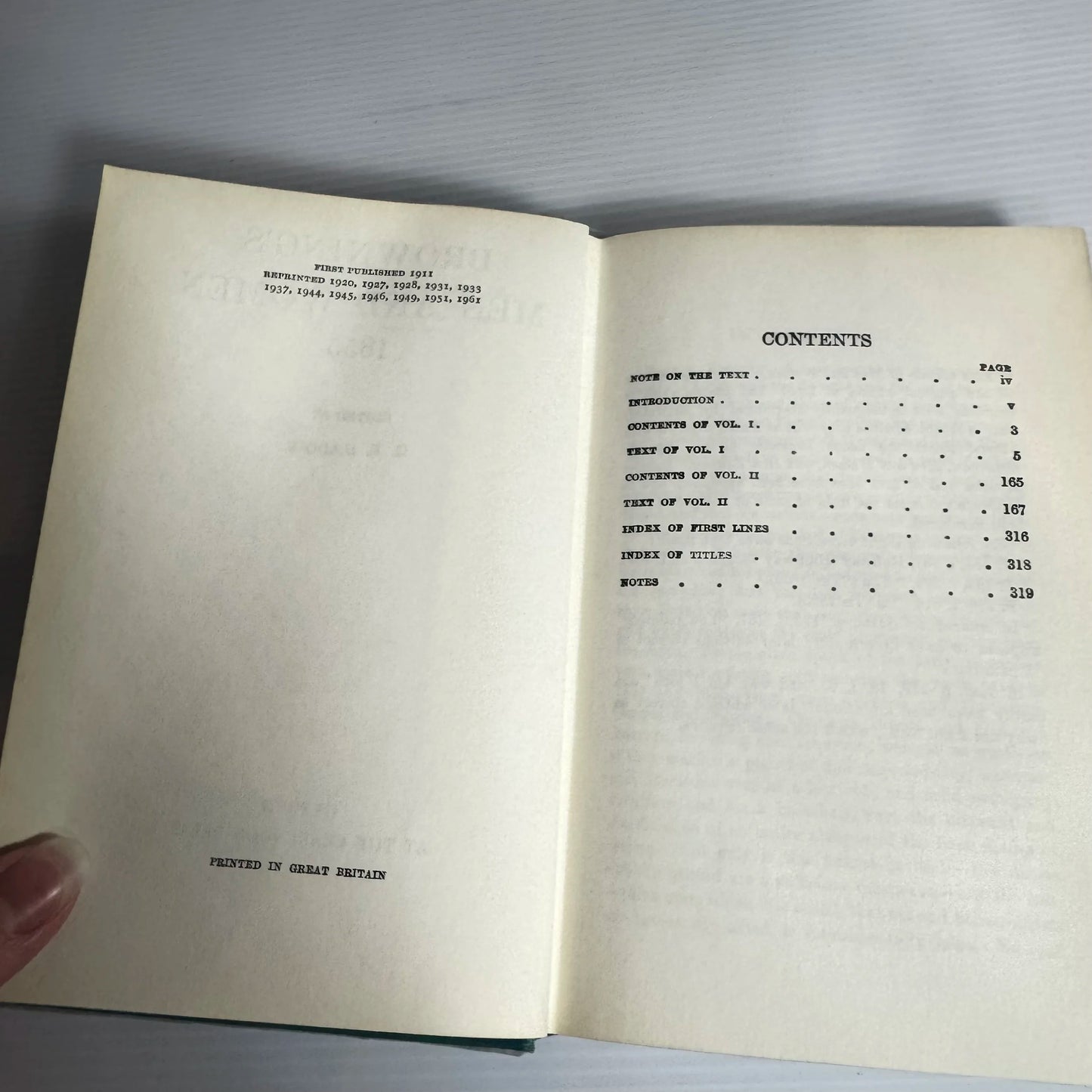 Browning's Men And Women (1855) - G. E. Hadow (Vintage 1961)