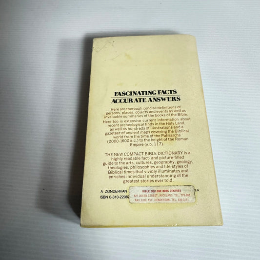 The New Compact Bible Dictionary (Vintage  1980)