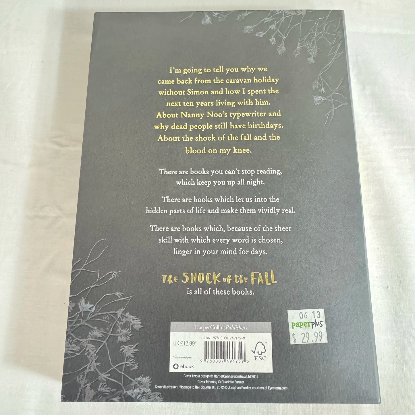 The Shock of the Fall - Nathan Filer