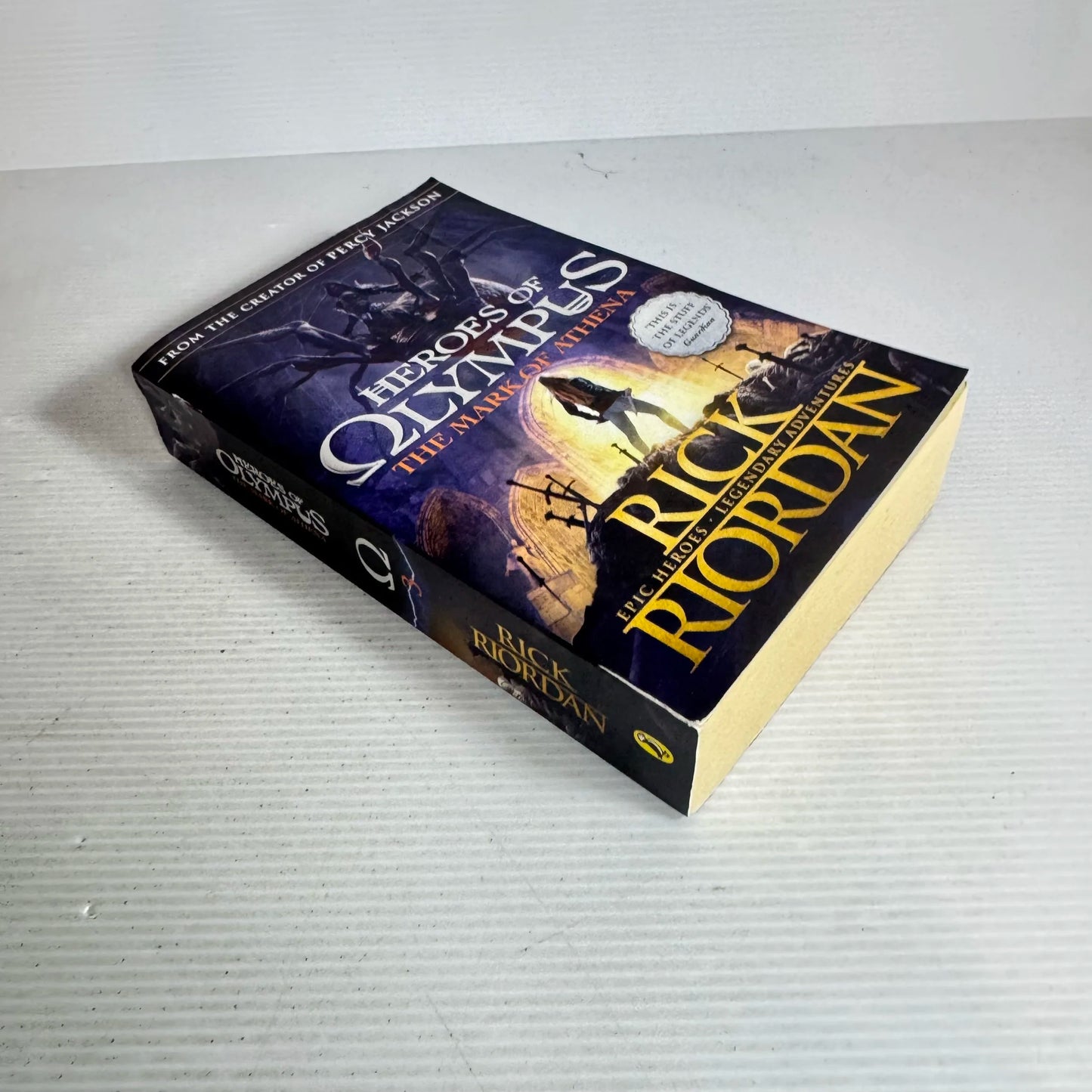 Heroes of Olympus : The Mark of Athena (3rd Book) - Rick Riordan