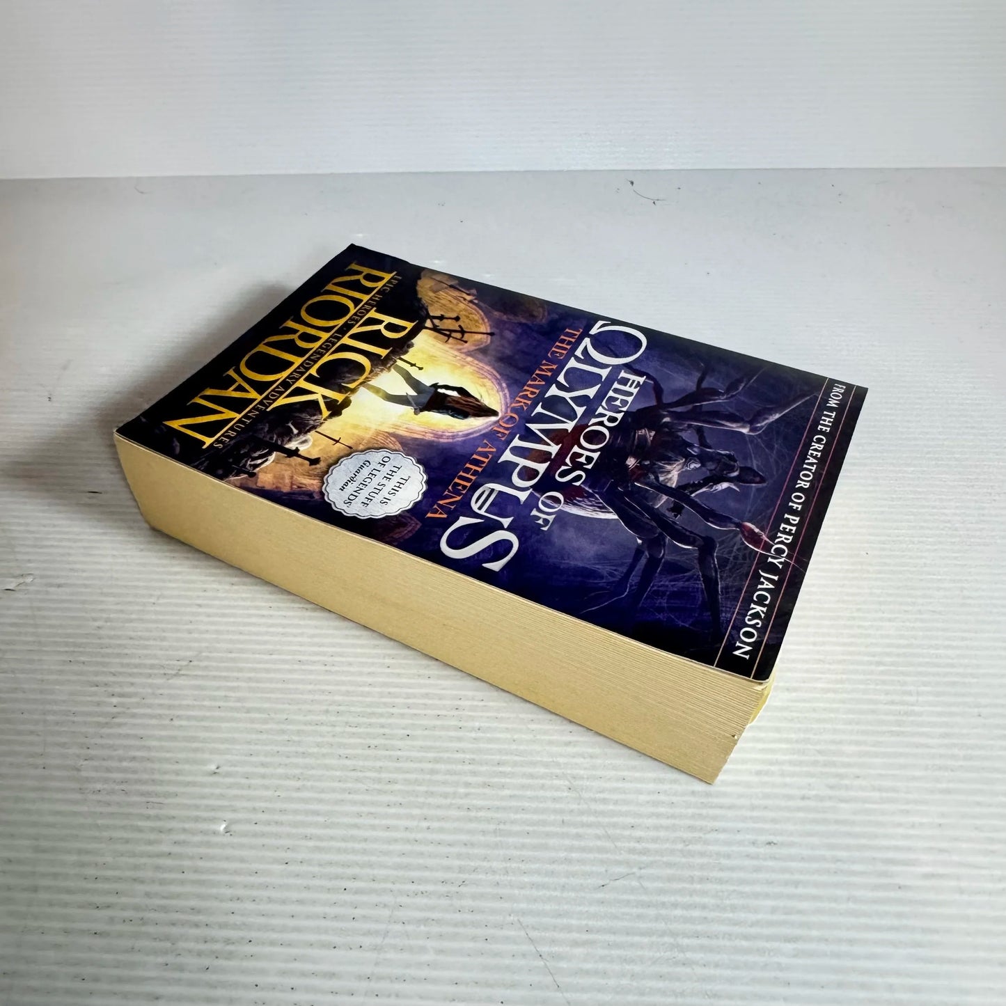 Heroes of Olympus : The Mark of Athena (3rd Book) - Rick Riordan