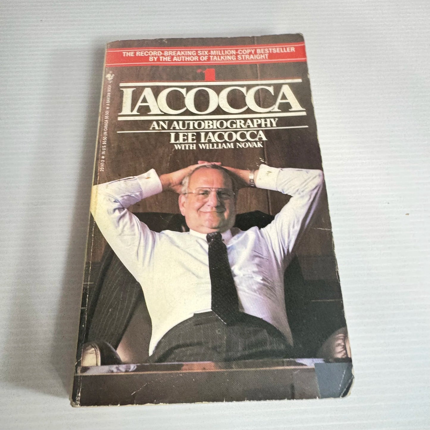 Iacocca: An Autobiography - Lee Iacocca With William Novak (Vintage 1989)