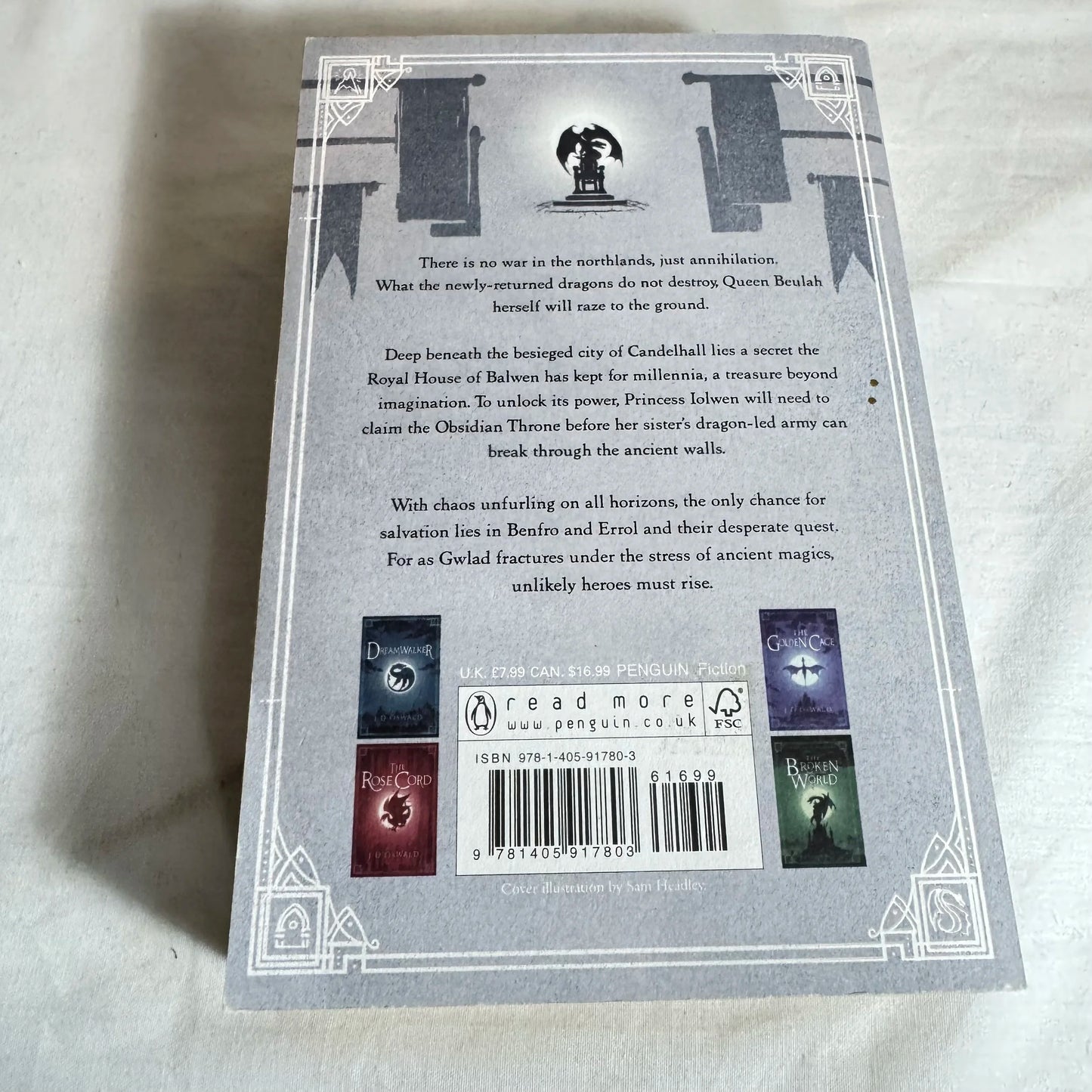 The Obsidian Throne - J D Oswald