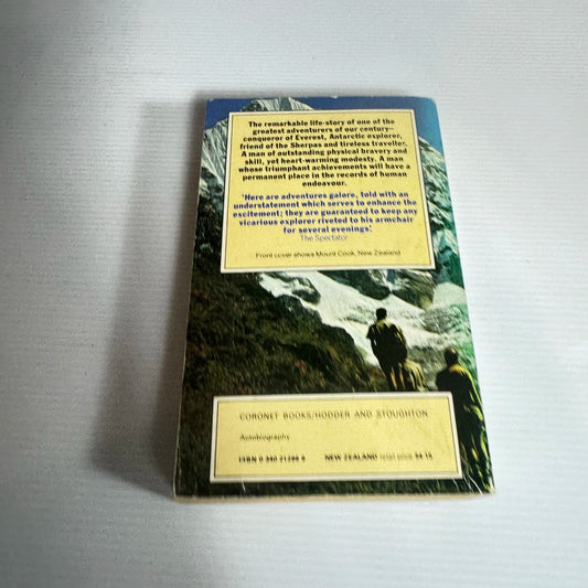 Nothing Venture, Nothing Win - Edmund Hillary (Vintage 1977)