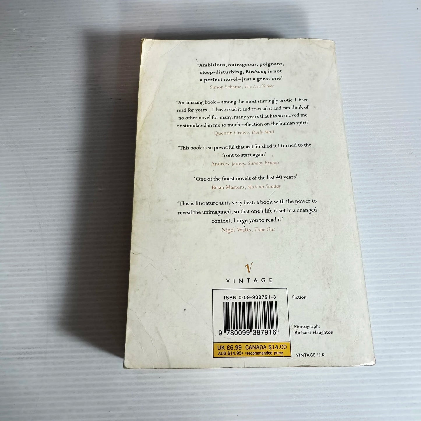 Birdsong - Sebastian Faulks
