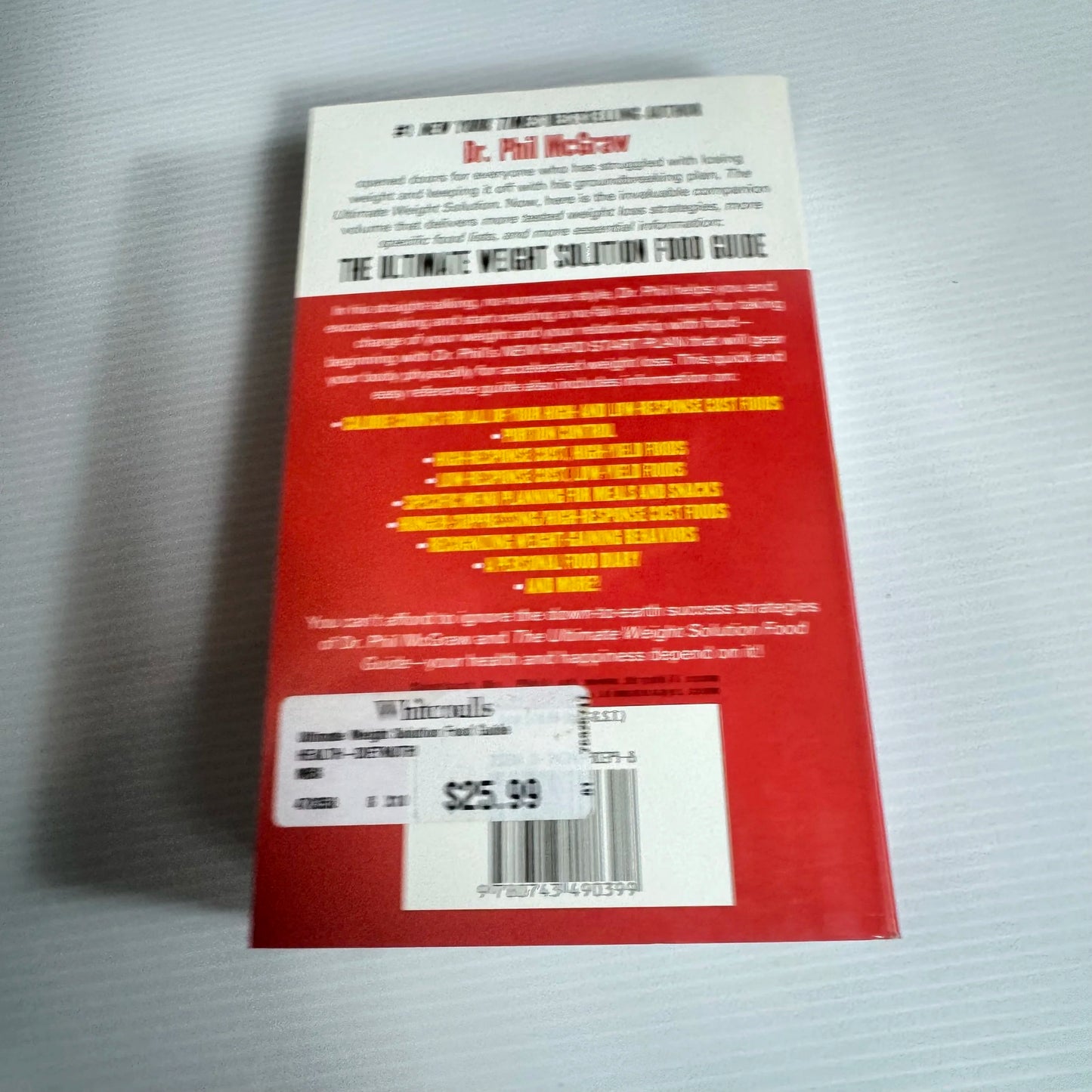 The Ultimate Weight Solution Food Guide - Dr. Phil McGraw