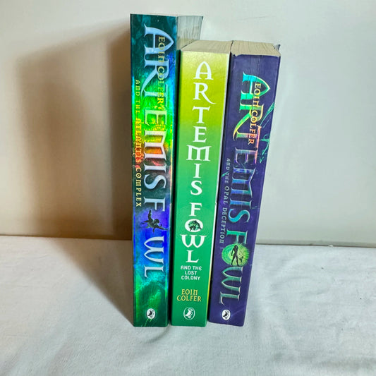 Artemis Fowl Book Bundle x 3 - Eoin Colfer