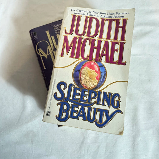 Judith Michael Romance Bundle x 2 - Inheritance & Sleeping Beauty (Vintage 1988 & 1991)