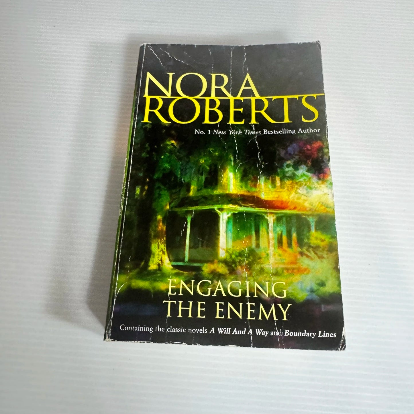 Engaging The Enemy (2 Books In 1) A Will And A Way And Boundary Lines - Nora Roberts
