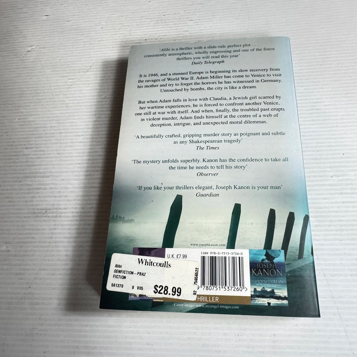 Alibi - Joseph Kanon