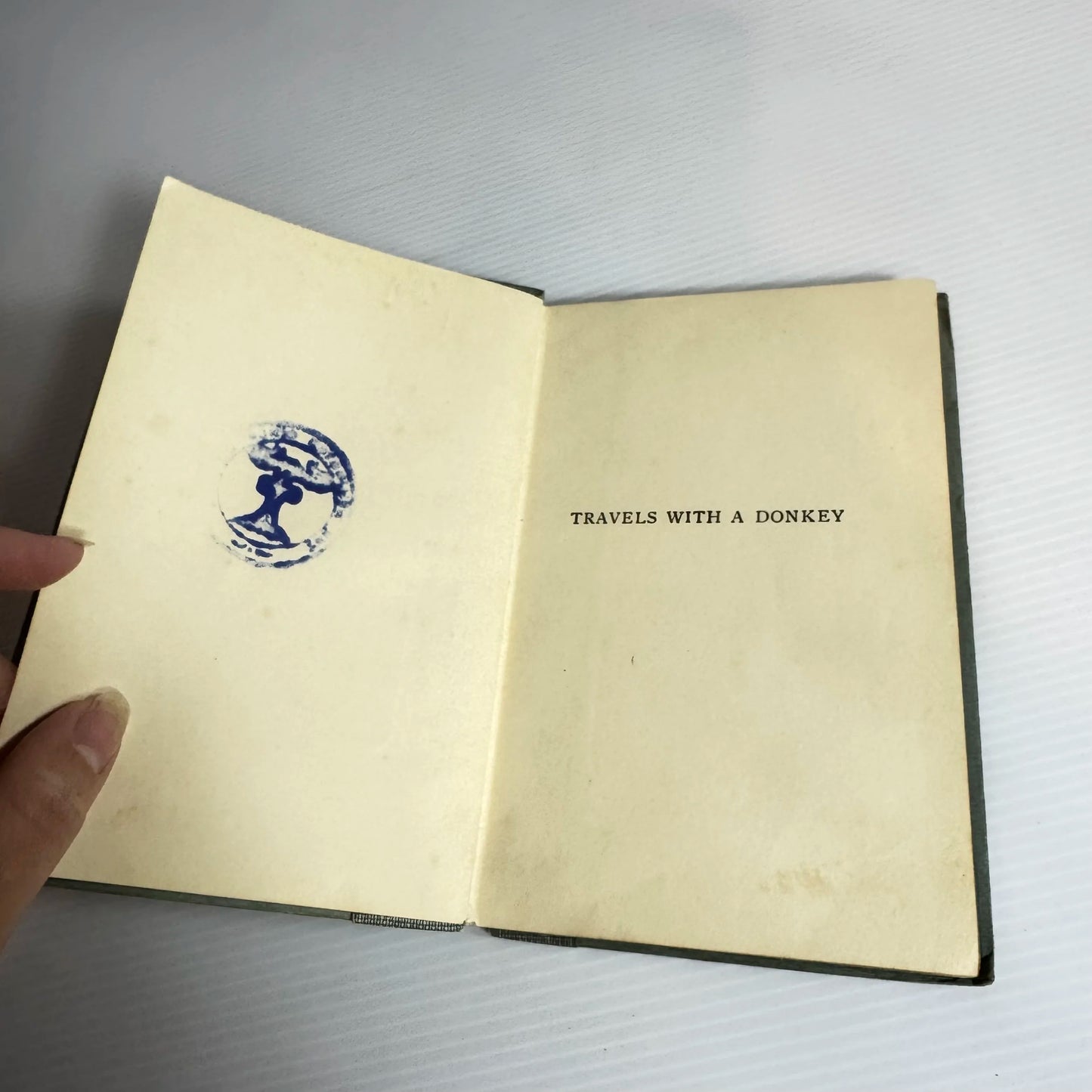 Travels With A Donkey In The Cevennes - Robert Louis Stevenson (Antique 1925)