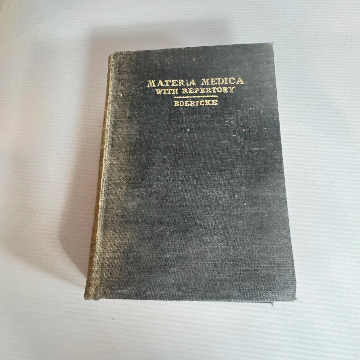 Pocket Manual Homeopathic Materia Medica With Repertory 9th Edition - Boericke (Vintage 1927)