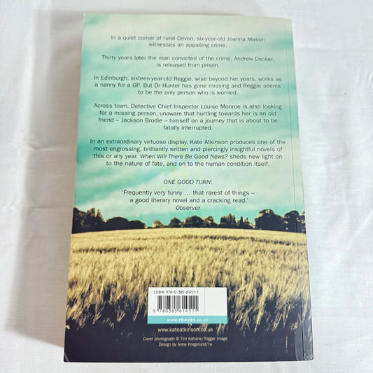 When Will There Be Good News? - Kate Atkinson