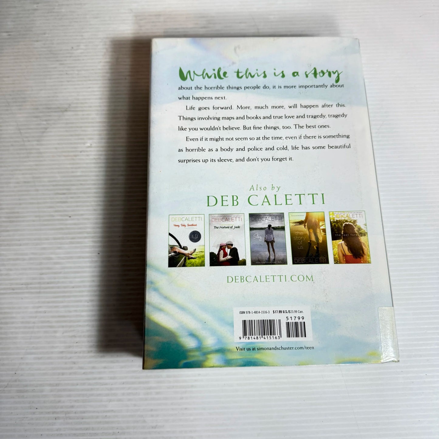 Essential Maps for the Lost - Deb Caletti